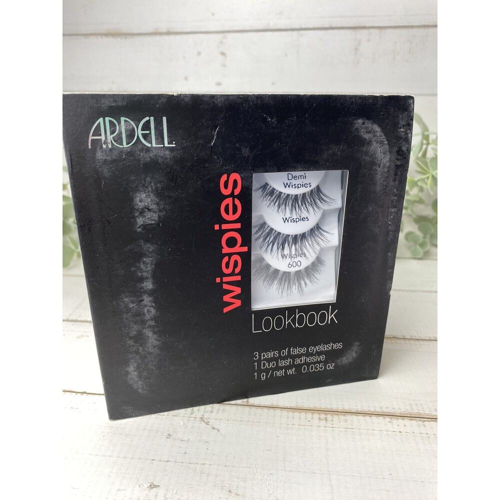 ARDELL WISPIES LookBook 3 Pairs of False Eyelashes 1 Duo Adhesive
